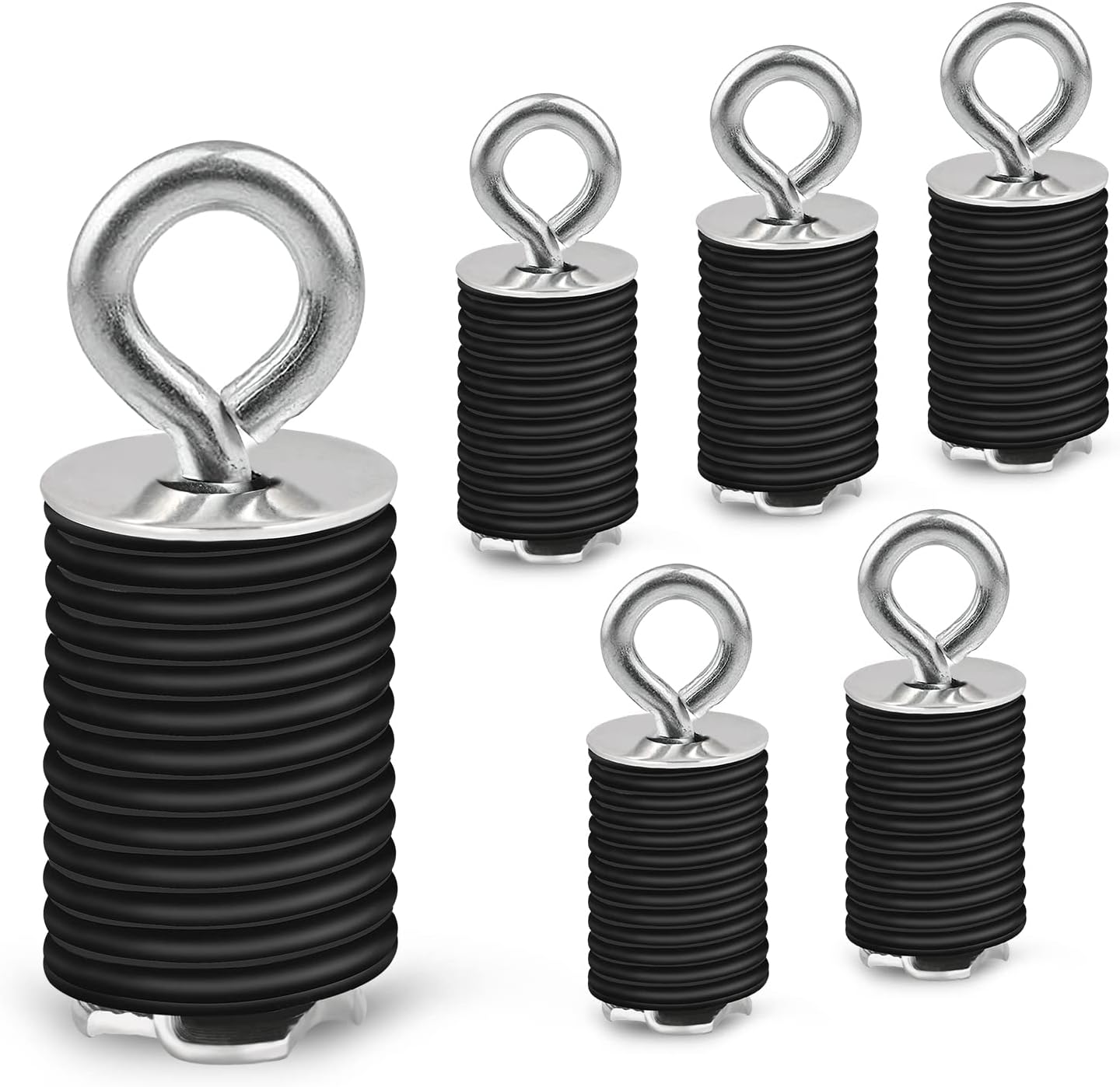 Tie Down Anchors Compatible with Polaris RZR 900 1000 XP Turbo Sportsman 450 570 850 ACE 500 570 EPS 900 XC -DO NOT FIT Ranger and General(Set of 6)